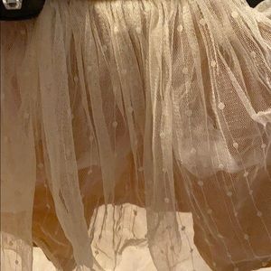 Toddler Zara 2 Layer Mesh Skirt